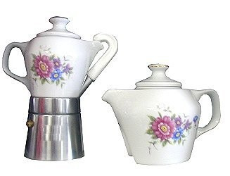 Kávéfőző porcelán betéttel Fatime