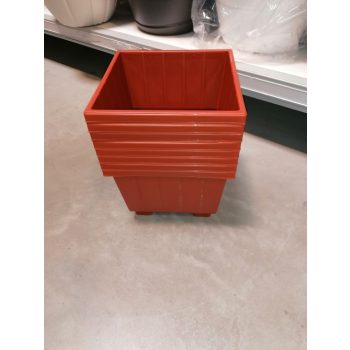 Polka szögletes virágtartó