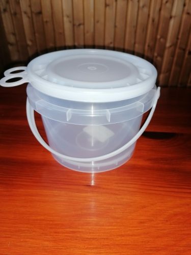 Savanyúságos vödör pattintós tetejű 1,2 literes
