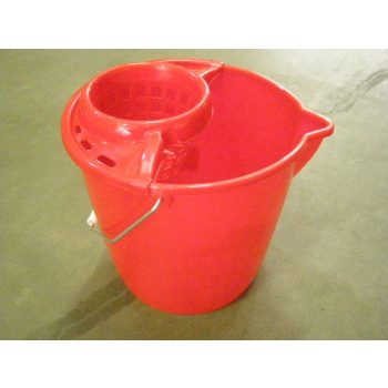 Felmosó vödör 12 lit.Kerek vödör+csavaró