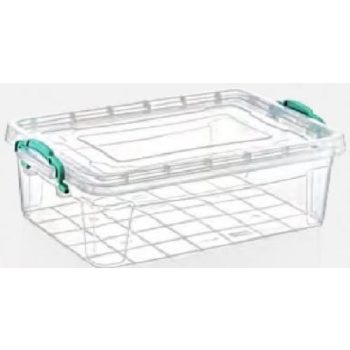 Fedeles tároló lapos 10 literes