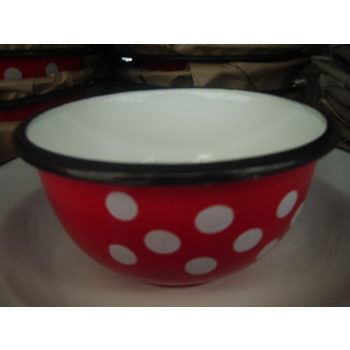 Muzlistál 14 cm pöttyös