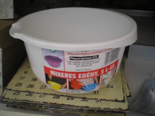  Mixerestál  2 lit