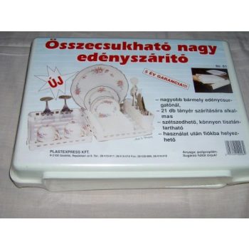 Edényszárító összecsukható nagy 37x28cm