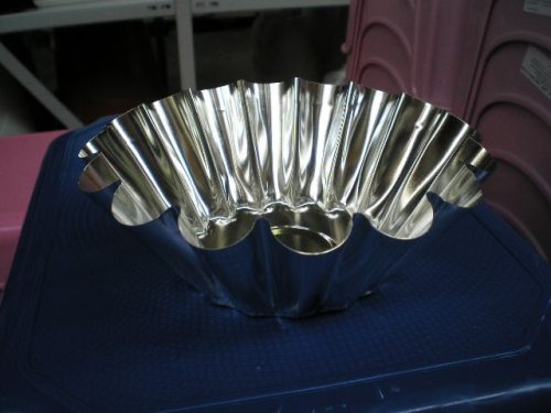 Kuglóf forma 0,125 kg.