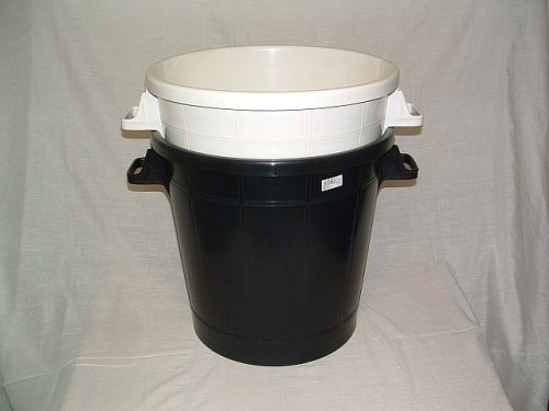 Szemetes dézsa 50 literes