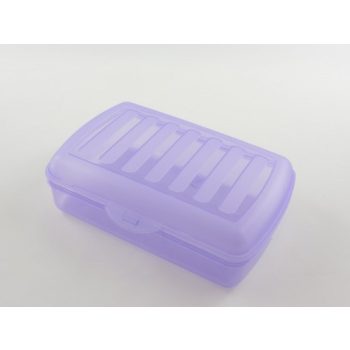 Tároló doboz muanyag csatos 2,8 lit