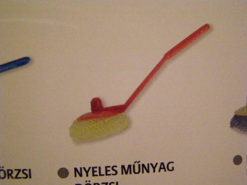 Nyeles Muanyag Dörzsi