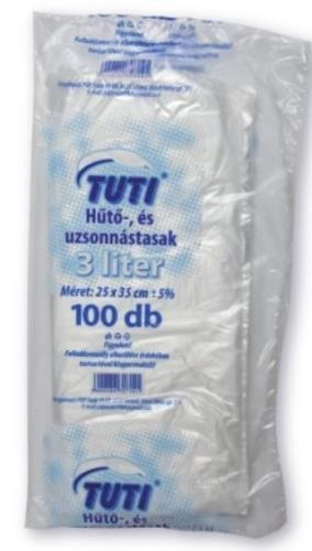 Hűtő tasak 100 db 25x35 cm 3 kg-os