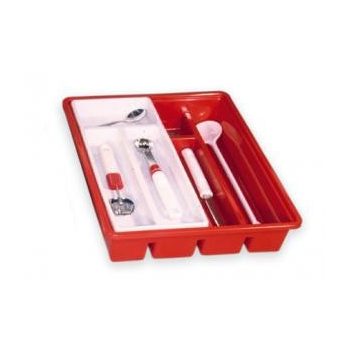  Emeletes Evőeszköztartó Csúszkás Betéttel