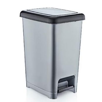 PEDÁLOS SZEMETES 25L SLIM 