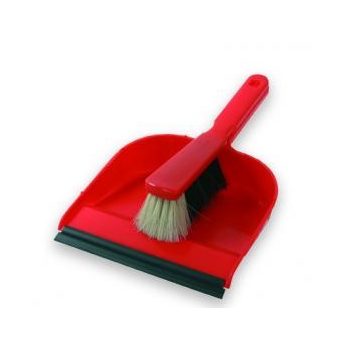 Szemeteslapát Kefével