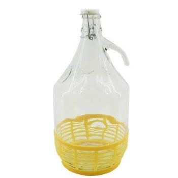 DEMIZSON ÜVEG 5 L.DÁMA FÉMCSATOS 