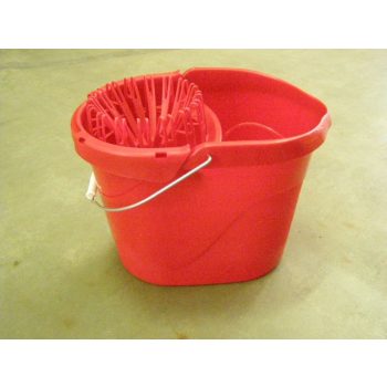 Felmosó vödör 13 lit.Ovál vödör+csavaró