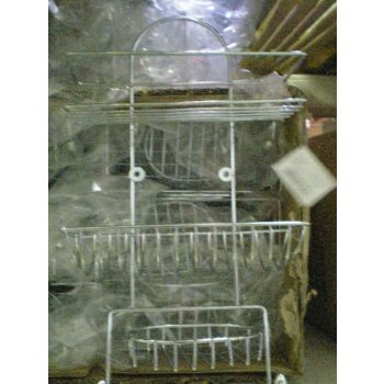 Króm fürdoszoba polc