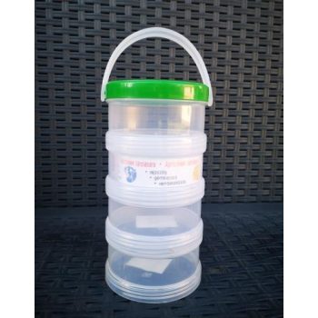 TOLDHATÓ DOBOZ 4-ES APRÓ CIKK TÁROLÓ 