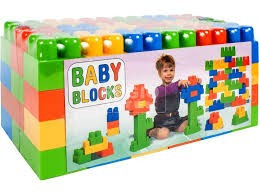 Baby Blocks 54 db-os építő játék