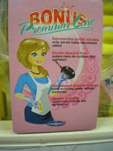 Teflon formázott szivacs 1db.