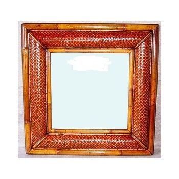 Bambusz tükör 60 x 60 cm
