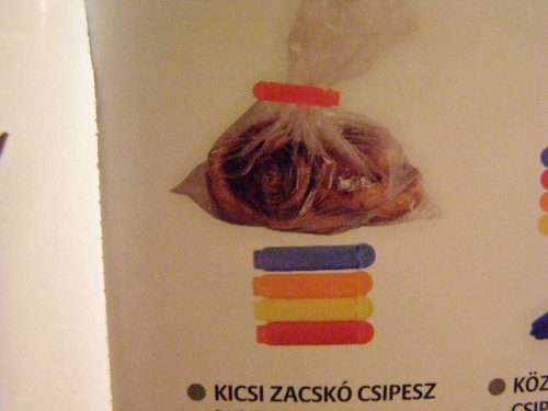 Kicsi Zacskó Csipesz 5 db