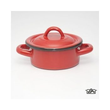 zománcozott lábas 5,5 literes