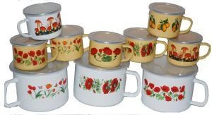  Bögre átméro 10cm mag 7 cm + müanyag tetovel