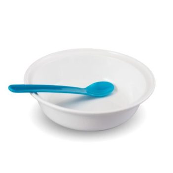 Salátás tál kicsi peremes